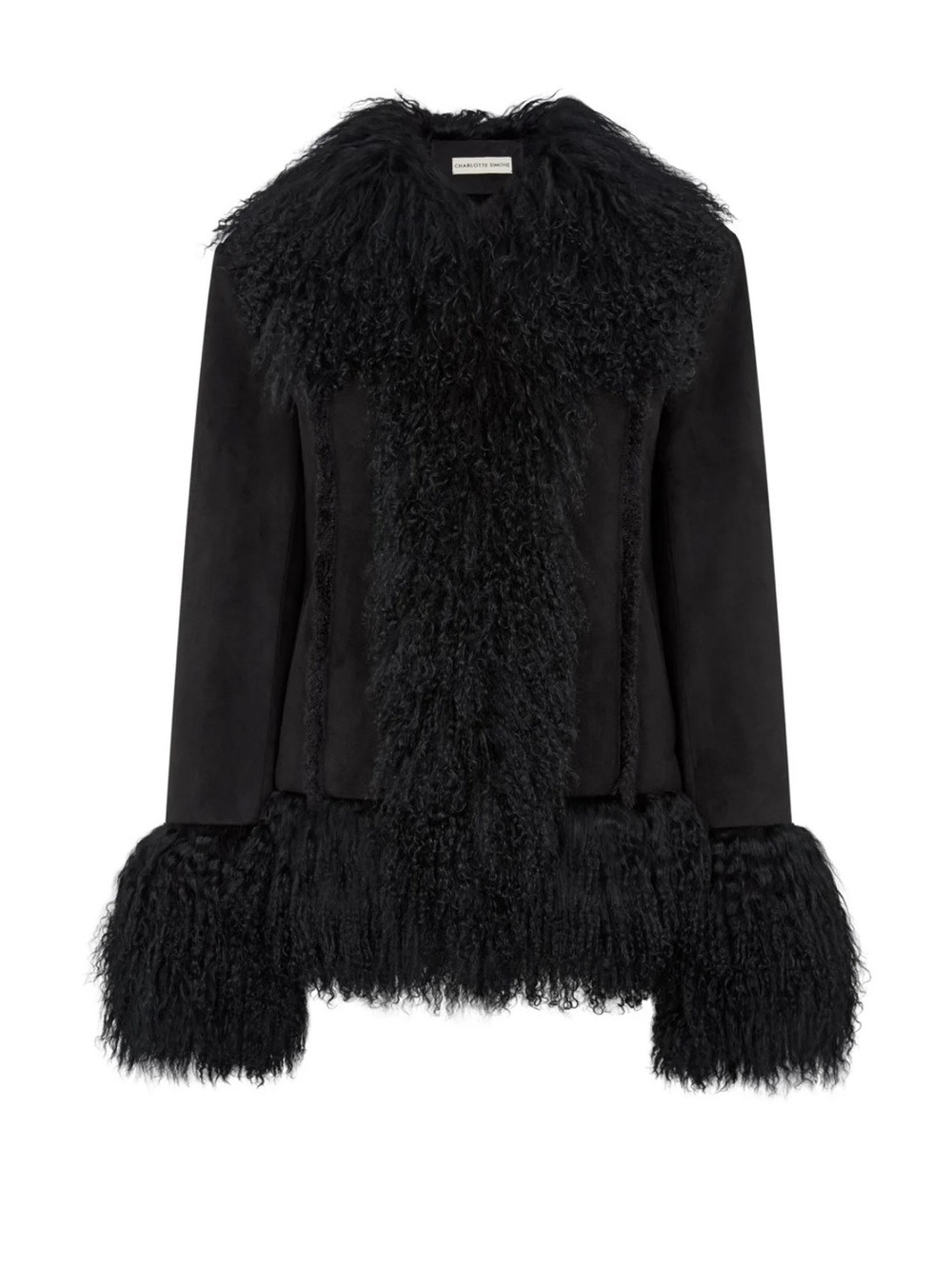Charlotte Simone Black Lottie Coat